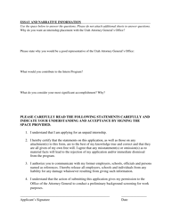 Internship Application - Utah, Page 4