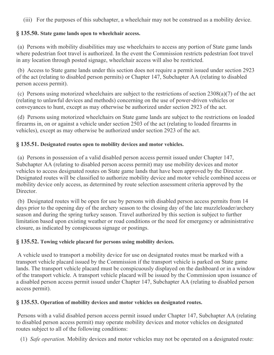 Form DPAP / SGL PGC-12 Disabled Person Access Permit - State Game Lands Permit Application - Pennsylvania, Page 4