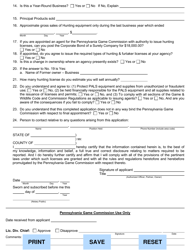 Form PGC-L-613B Application for Hunting License Agency - out-Of-State - Pennsylvania, Page 2