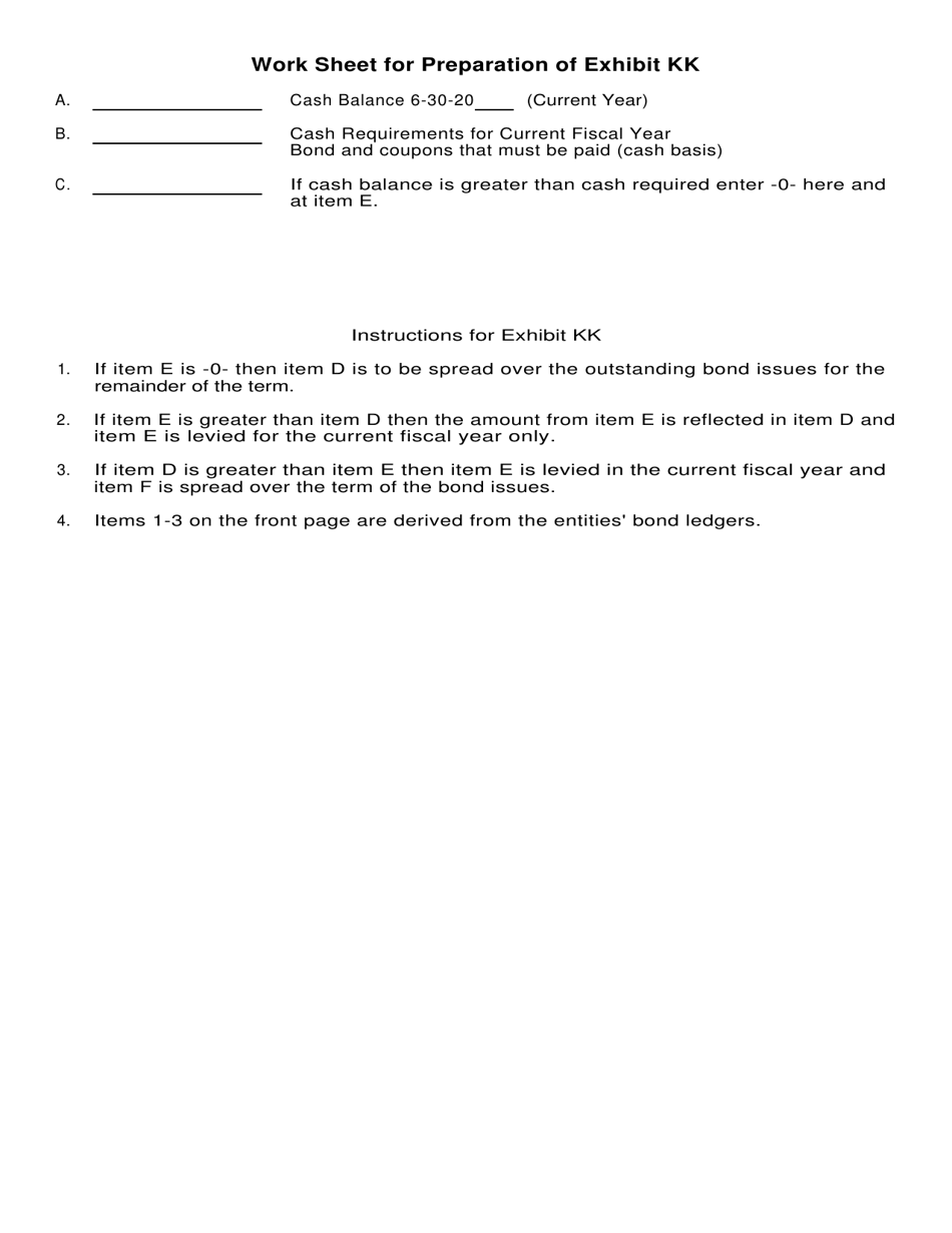 Form S.A. I.123 Exhibit KK Calculation of Accruals Where a Deficit Exists - Oklahoma, Page 2