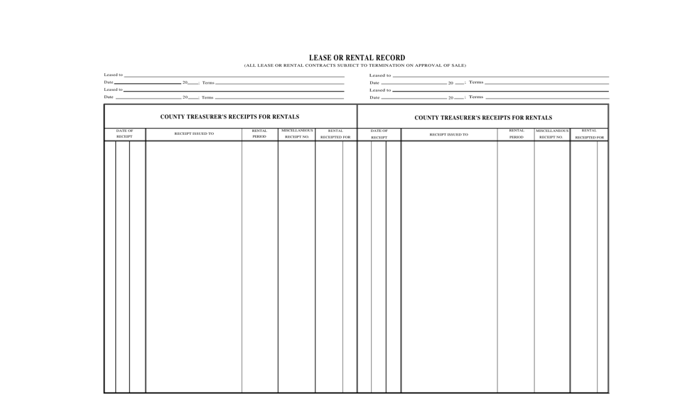 Form S.A. I.300 Maintenance Record - Oklahoma, Page 2