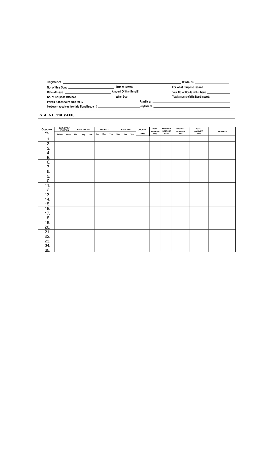 Form S.A. I.114 - Oklahoma, Page 1