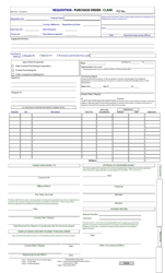Document preview: OSAI Form 1116 Requisition - Purchase Order - Claim - Oklahoma