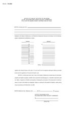 Form S.A.&amp; I.156 Notice of Claim of the State of Oklahoma for a Lien for Unemployment Contributions or Taxes - Oklahoma