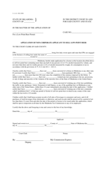 Document preview: Form S.A.& I.1882 Application of Non-corporate Applicant to Sell Low-Point Beer - Oklahoma