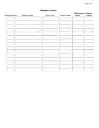 Reporting Movement of Apiaries Within Tennessee - Tennessee, Page 2