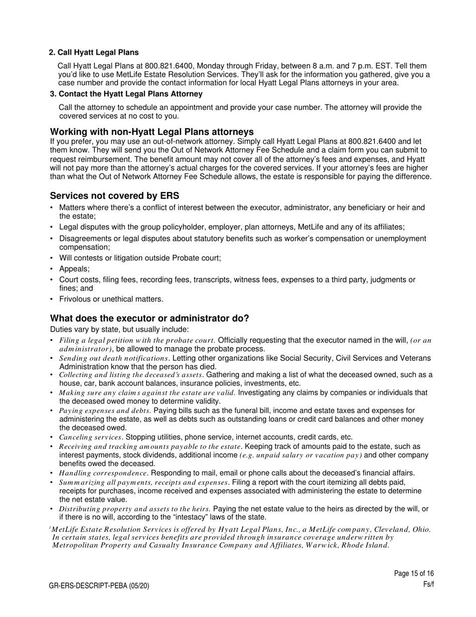 Life Insurance Claim Form - South Carolina, Page 15