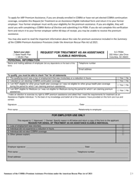 Request for Treatment as an Assistance Eligible Individual - South Carolina, Page 3