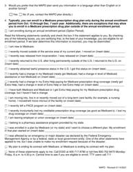 Application for Medicare Advantage Prescription Drug (Mapd) Plan - Oklahoma, Page 3