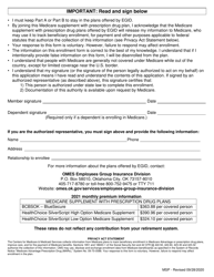 Application for Medicare Supplement With Prescription Drug Plan - Oklahoma, Page 4