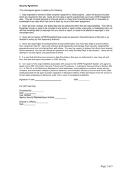 OMES Form 304HE System Access Request Form (Higher Education Human Resources) - Oklahoma, Page 2