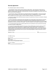 OMES Form 304LEARN System Access Request Form (Learn) - Oklahoma, Page 2