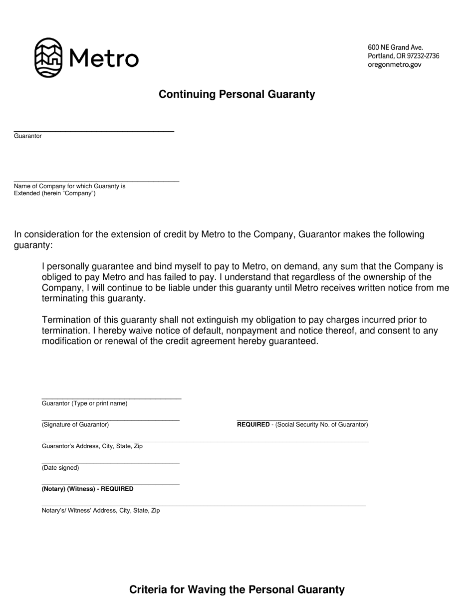 Credit Application - Oregon, Page 4