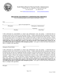 Request for an Emergency Permit - South Dakota, Page 2