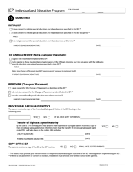 Form PR-07 Individualized Education Program (Iep) - Ohio, Page 12