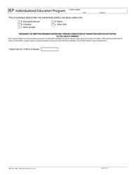Form PR-07 Individualized Education Program (Iep) - Ohio, Page 4