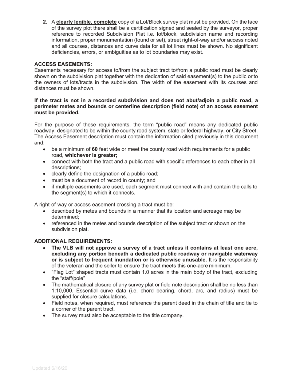 Land Loan Application Packet - Texas, Page 7