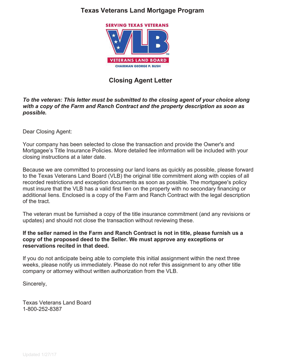 Land Loan Application Packet - Texas, Page 9