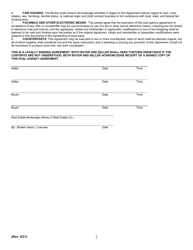 Dual Agency Agreement - South Carolina, Page 2