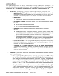 Moderate Sedation Permit Application - South Carolina, Page 2