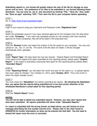 Instructions for Completing and Submitting Licensed Wholesaler/Distributor Report - Oklahoma, Page 8