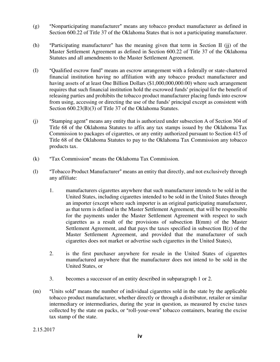 Instructions for Tobacco Directory Application - Oklahoma, Page 4