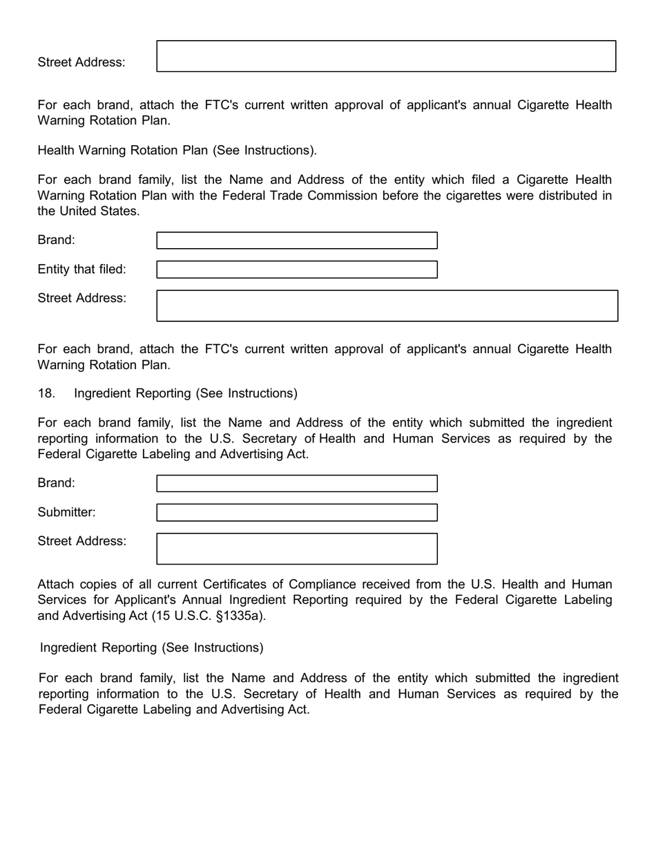 Tobacco Directory Application - Oklahoma, Page 10