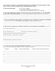 Employment Discrimination Complaint - Oklahoma, Page 5