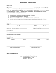 Release and Waiver for Apprenticeship Supervisors - South Dakota, Page 2