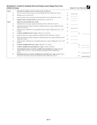 Instructions for IRS Form 1040 Schedule H Household Employment Taxes, Page 11