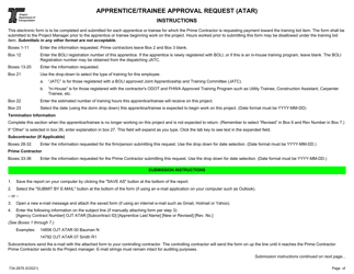 Form 734-2878 Apprentice/Trainee Approval Request (Atar) - Oregon, Page 2