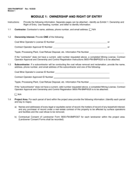 Form 5600-FM-BMP0307 Module 1: Ownership and Right of Entry - Pennsylvania