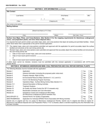 Form 5600-PM-BMP0385 Coal Mining Activity Permit Renewal Application - Pennsylvania, Page 5
