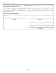 Form 5600-PM-BMP0385 Coal Mining Activity Permit Renewal Application - Pennsylvania, Page 7