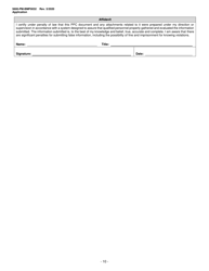 Form 5600-PM-BMP0032 Application for Individual Npdes Permit Associated With Mining Activities - Pennsylvania, Page 10