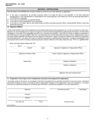 Form 5600-PM-BMP0032 Application for Individual Npdes Permit Associated With Mining Activities - Pennsylvania, Page 7