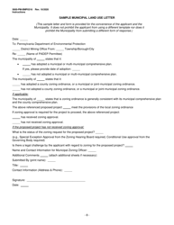 Form 5600-PM-BMP0316 Small Noncoal (Industrial Minerals) Surface Mine Permit Application - Pennsylvania, Page 8