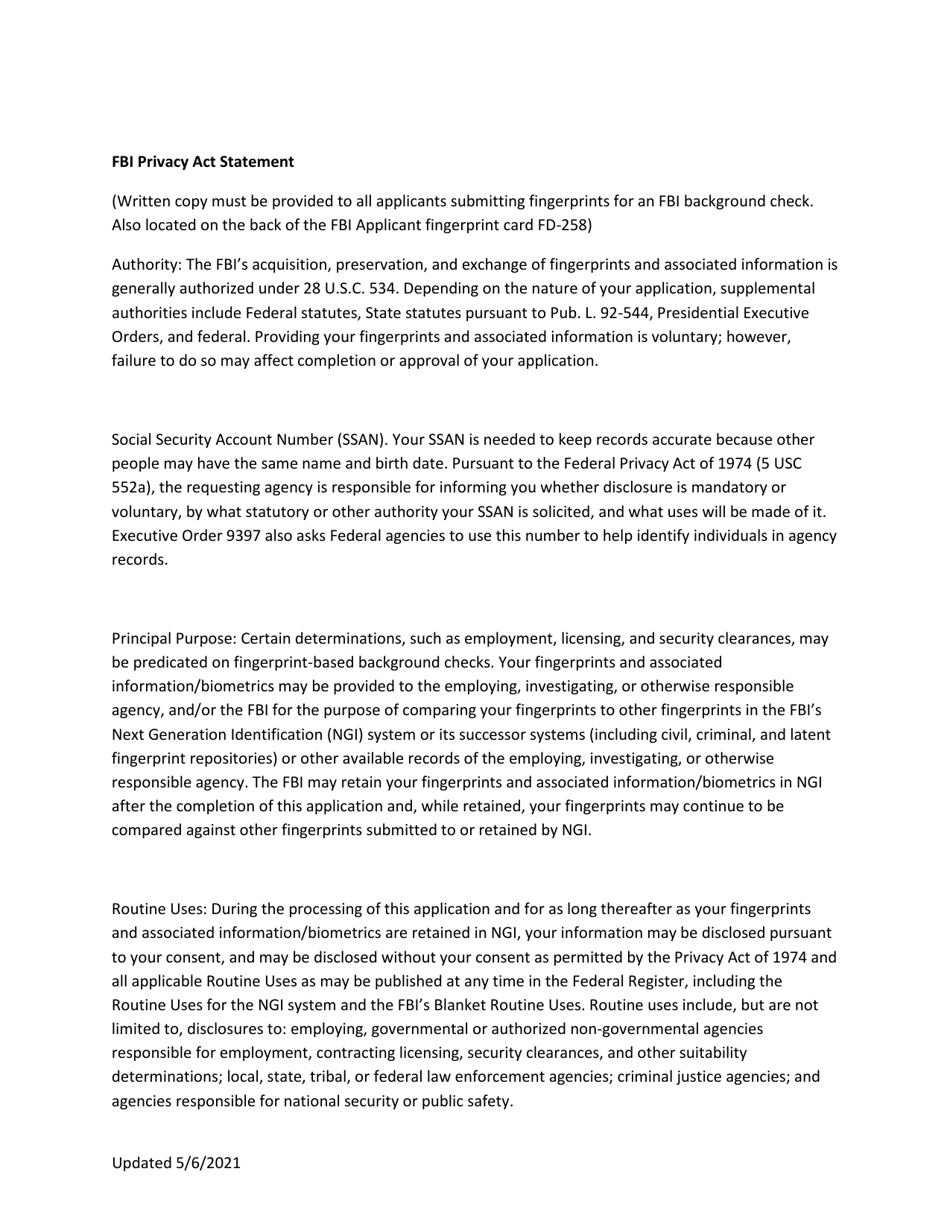 Utah Consent to Background Check - Utah, Page 2
