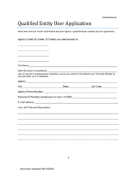 Application to Become a Qualified Entity for Background Checks on Employees or Volunteers - Utah, Page 5