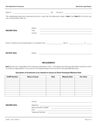 Form INS2011 Book Entry Legal Deposit - Ohio, Page 3