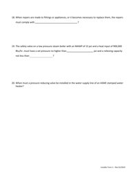 Installer Form 1 Repair, Service, Install License Application - Oklahoma, Page 11