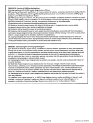 ASB Form 4 Asbestos Project Designer Application - Oklahoma, Page 3