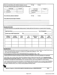 ASB Form 3 Asbestos Management Planner Application - Oklahoma, Page 2