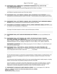 Form 10.01-I Domestic Violence Civil Protection Order (Dvcpo) Full Hearing - Ohio, Page 4