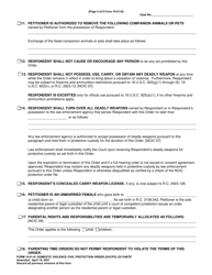 Form 10.01-H Domestic Violence Civil Protection Order (Dvcpo) Ex Parte - Ohio, Page 4