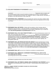 Form 10.01-J Consent Agreement and Domestic Violence Civil Protection Order - Ohio, Page 3