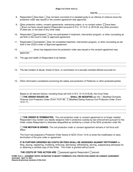 Form 10.01-L Judgment Entry on Motion to Modify/Terminate Civil Protection Order or Consent Agreement - Ohio, Page 2