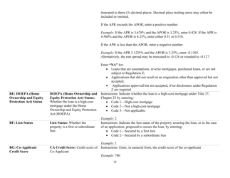 Instructions for Mortgage Log - South Carolina, Page 12