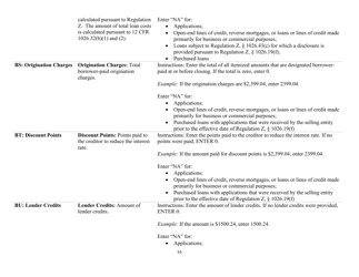 Instructions for Mortgage Log - South Carolina, Page 16