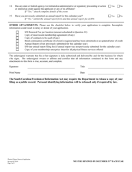 Physical Fitness Renewal Application - South Carolina, Page 3